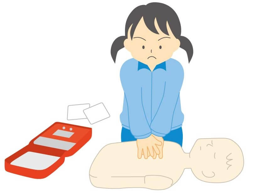 初体験！AED　幼児の救急救命体験会
