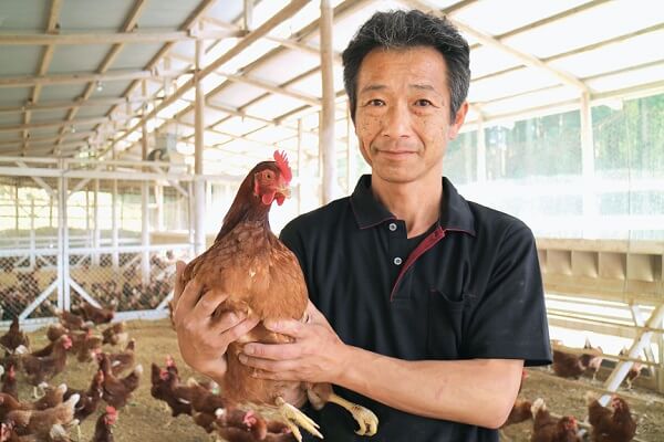 産直cafe『コア・フード国産飼料平飼いたまご：JAやさと』