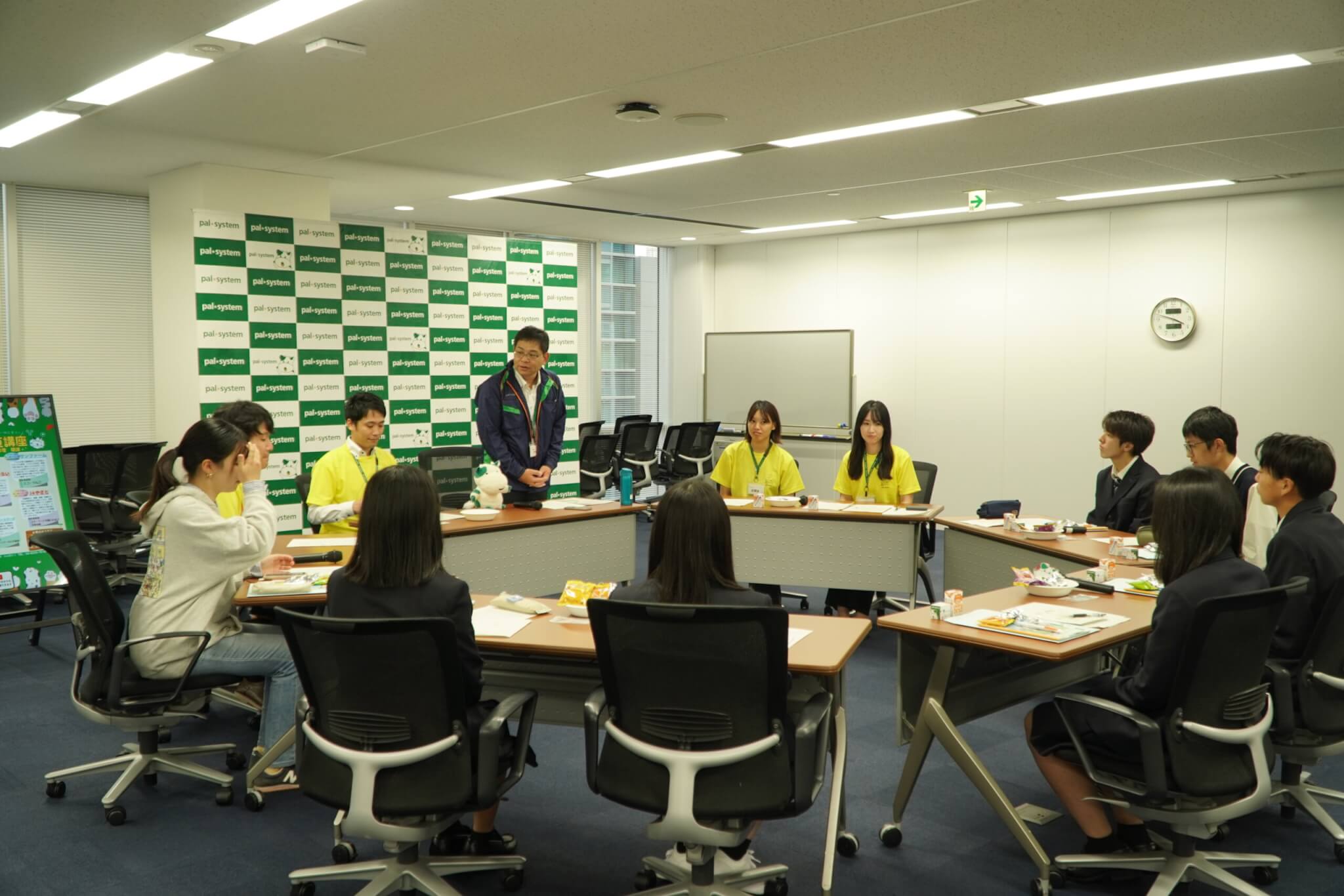 広島市立沼田高等学校の皆さんが企業訪問に来てくれました！